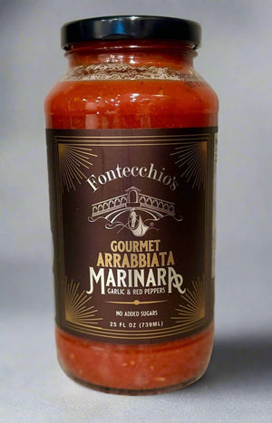 Fontecchio's Gourmet Arrabbiata Marinara 4 Jars 25oz.